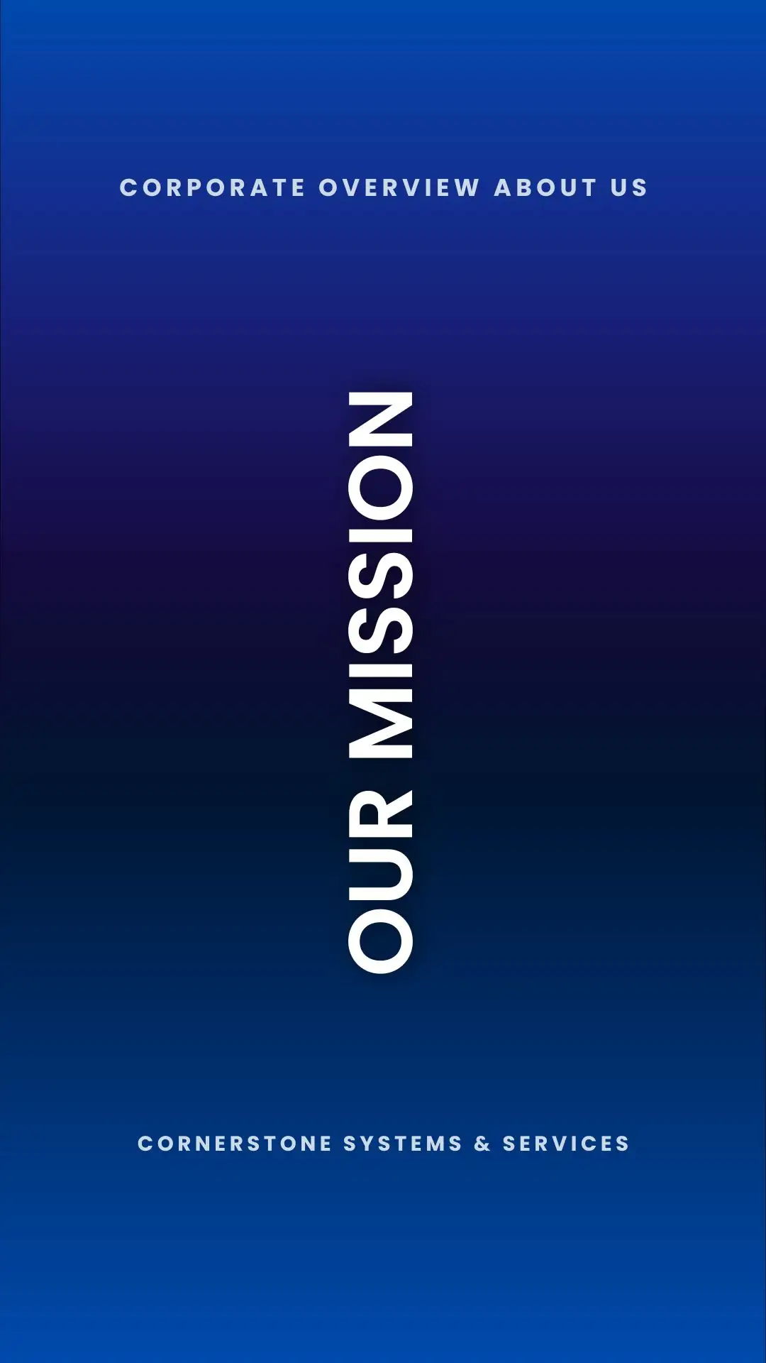 Our Mission